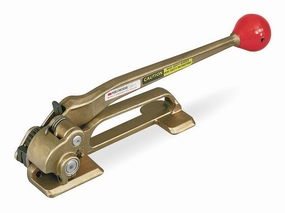 003450 Model T Manual Feed Wheel Tensioner for Steel Strapping, 5/8" - 3/4" Strap Width, 0.015" - 0.035" Strap Thickness, Medium Tension Level