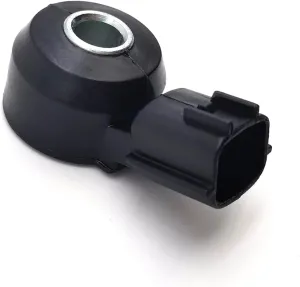 1 PC Car 2 Pin Plug-in ABS Sensor, Ignition Knock Sensor Standard Quick Lossless Install Switch, Modification OEM #22060-7B000 220607B000 KS107 Accessories, Suitable for Most Cars (Black)