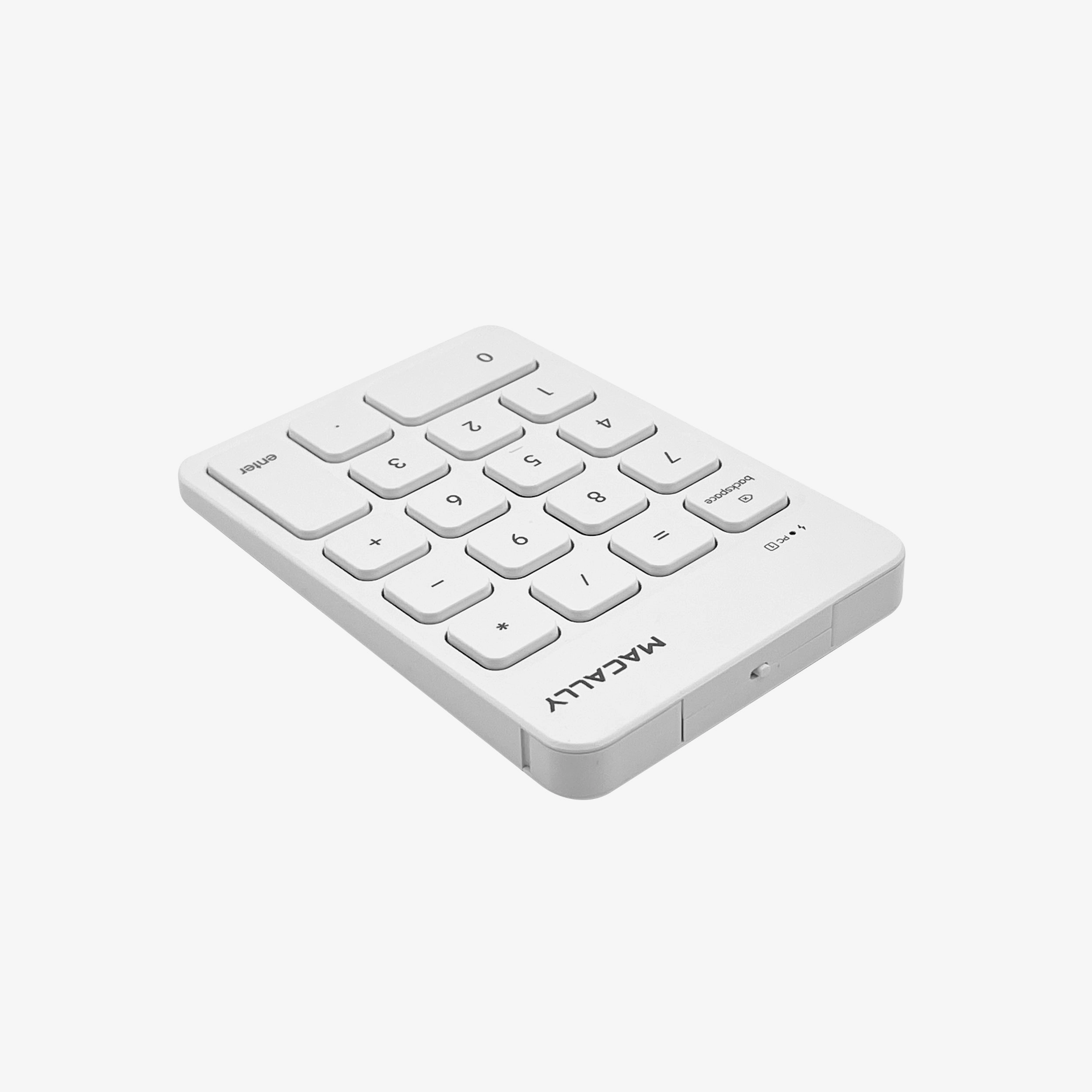 10 Key Wireless USB C Number Pad for Windows PC / Mac