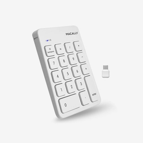 10 Key Wireless USB C Number Pad for Windows PC / Mac
