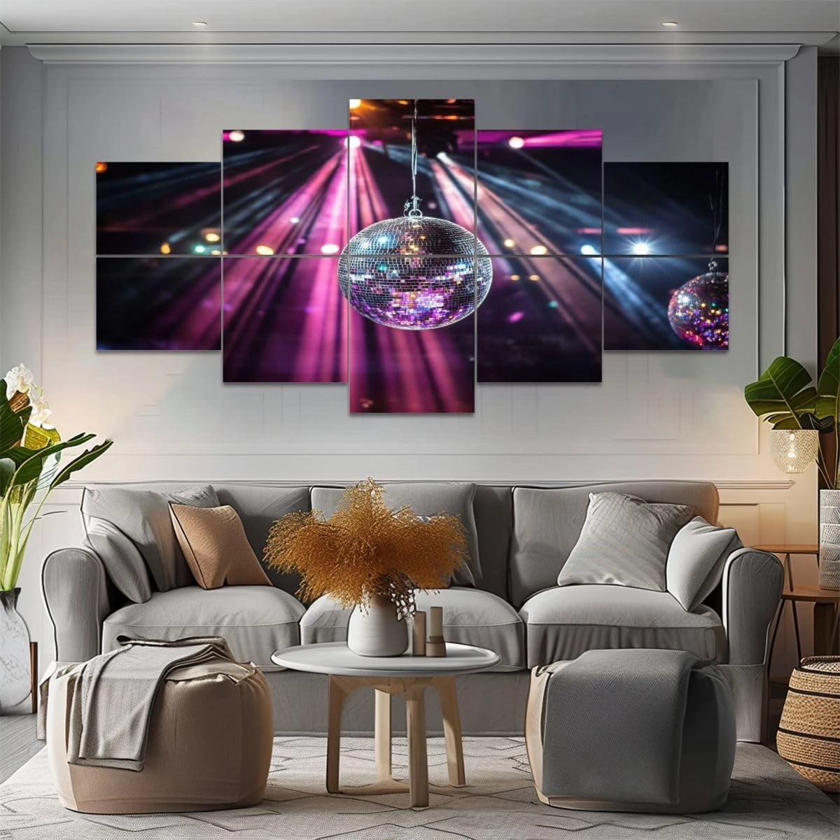 10 Pack Art Acoustic Panels disco mirror ball hanging retro party mirrors reflection Self-Adhesive Acoustic Wall Panels Sound Absorbing Panel Wall Decore for Recording Studio, Office, Moms