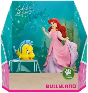 13437 – Toy Set Walt Disney Ariel – Ariel and Fabius, lovingly Hand-Painted Figures, PVC-Free, Great Gift for Boys and Girls for Imaginative Play