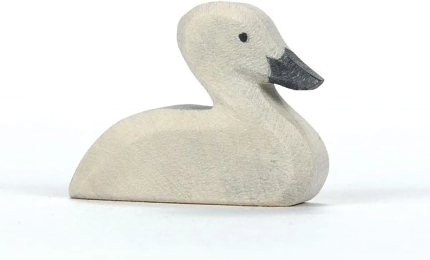 15905 Swan, Small, Wood, Handmade, 4.3 cm x 3.3 cm x 2.5 cm