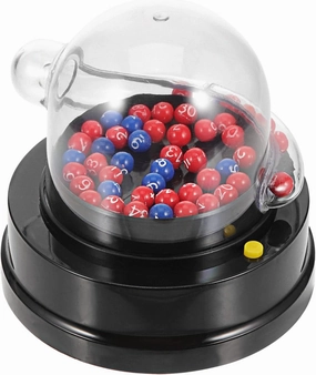 1 Set Small Machine for Party Games Machine Ball Machine Mini Machine Bingo Machine Balls Machine Bingo Games Toys Party Supplies, 10.5x10.5cm, T2QT4X219TA2102HNT0