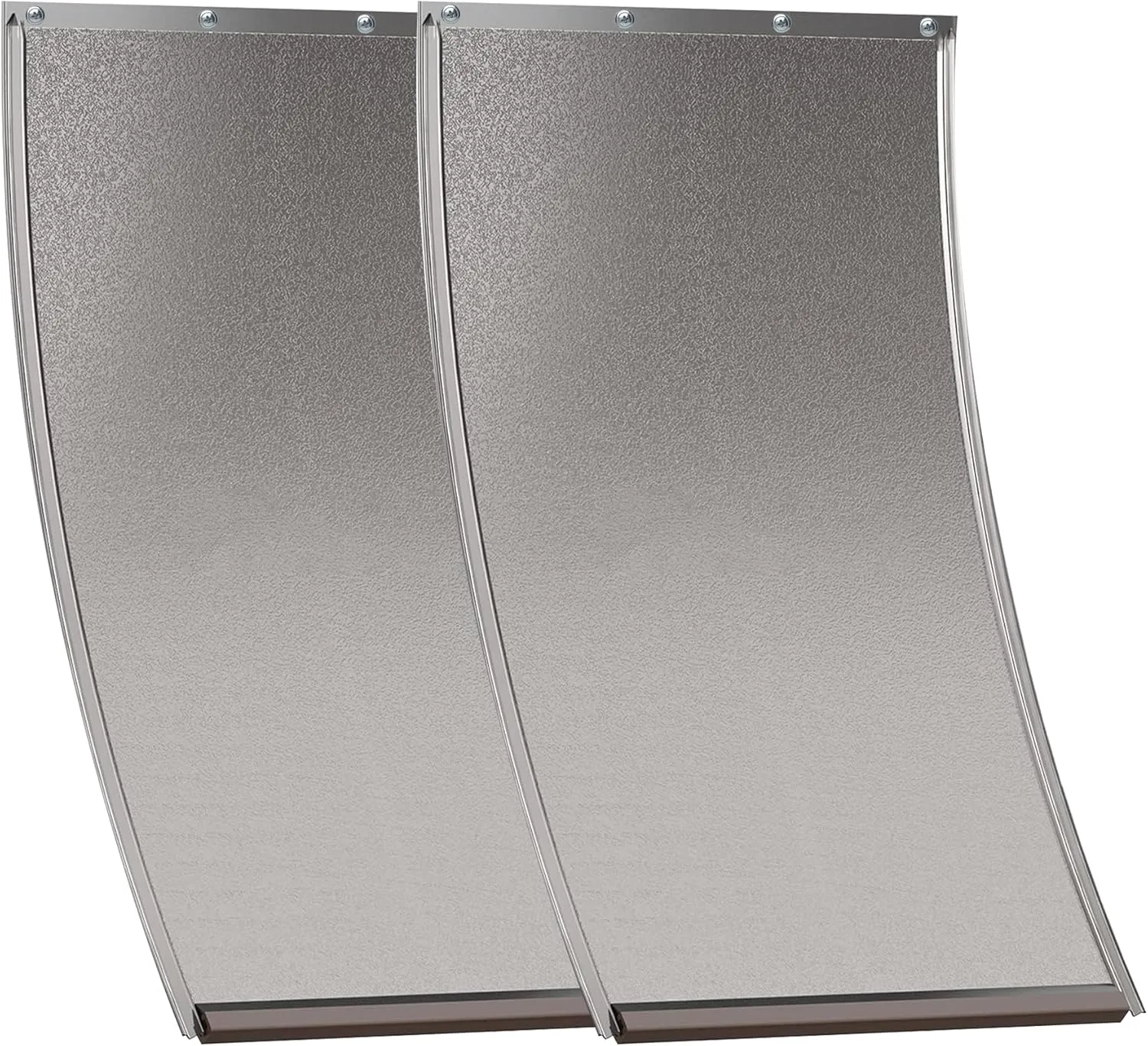 2 Pack Medium Dog Door Replacement Flaps with Screw, Pet Door Replacement Flap Compatible with PetSafe Freedom PAC11-11038, Weather-Proof & No Warped,Dog Door Flap Measures 12 7/8'' × 8 1/8''