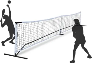 22FT Pickleball Net Regulation Size, Steady Metal Frame Pickle Ball Net Set System w/Carrying Bag for Outdoor,Indoor,Backyard, Driveway, Garage