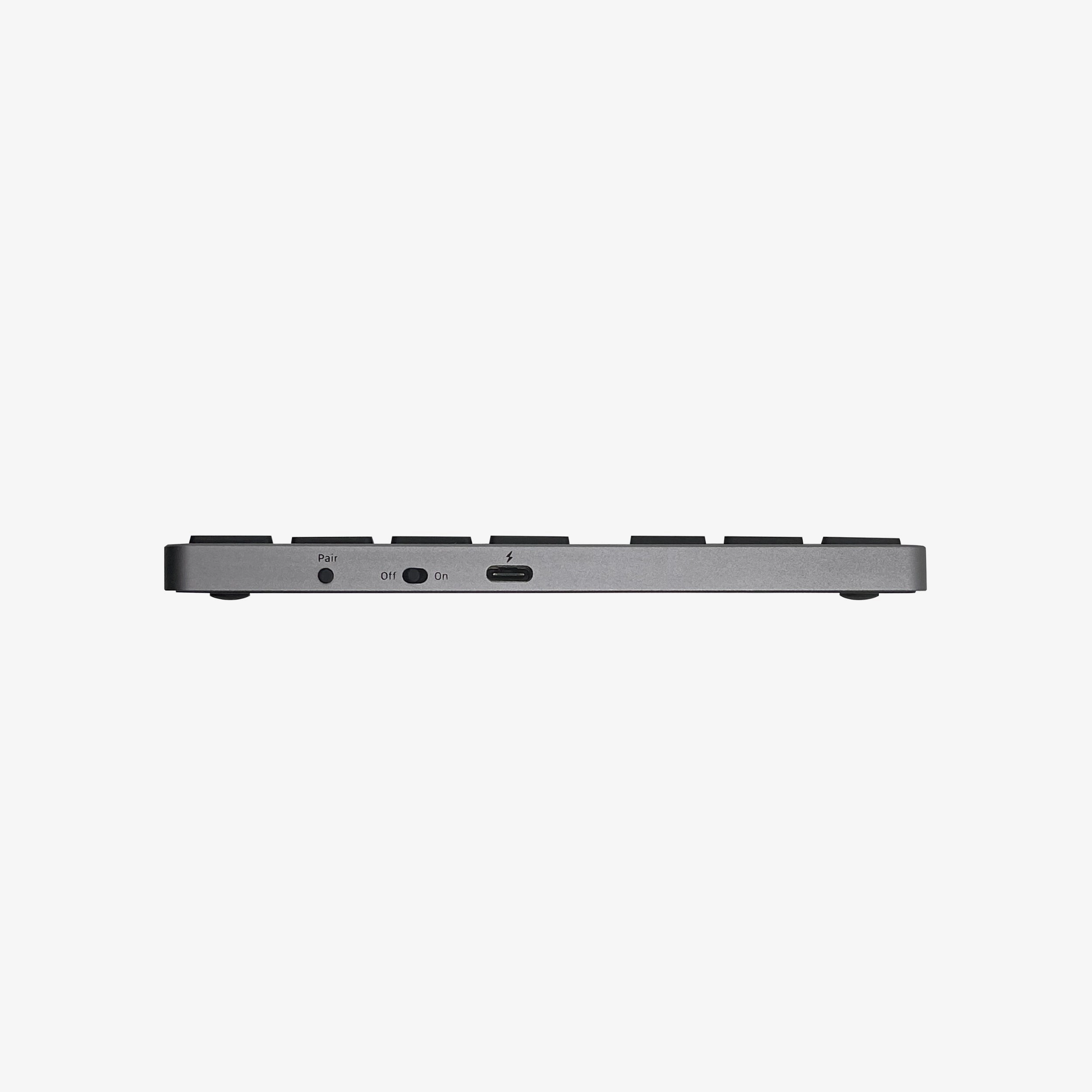 2 Zone - 10 Key Wireless Number Pad for Mac and PC (Space Gray)
