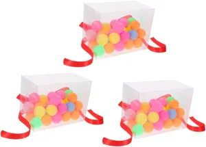 3 Sets Interactive Shaking Balls Game Fun Wedding Multiplayer Challenge for Parties Birthdays and Carnivals Quick Setup with Pong Balls for Group Engagement