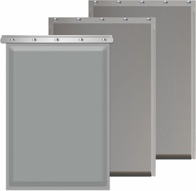 3-Flap Large Dog Door Replacement Flap with Screws, Extreme Weather Replacement Flaps - Compatible with PetSafe Freedom Doggie Doors Replacement Flaps PAC11-11039 10 1/8" X 16 7/8"