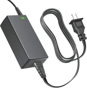 3Prong 42V AC/DC Charger Replacement for SwagTron SwagBoard Pro T1 Elite T380 Outlaw T6 Warrior T580 Lithium Li-ion Battery Pack SPS-T844202000-C8 AOI-08420200DD1 Power Supply Cord, Black