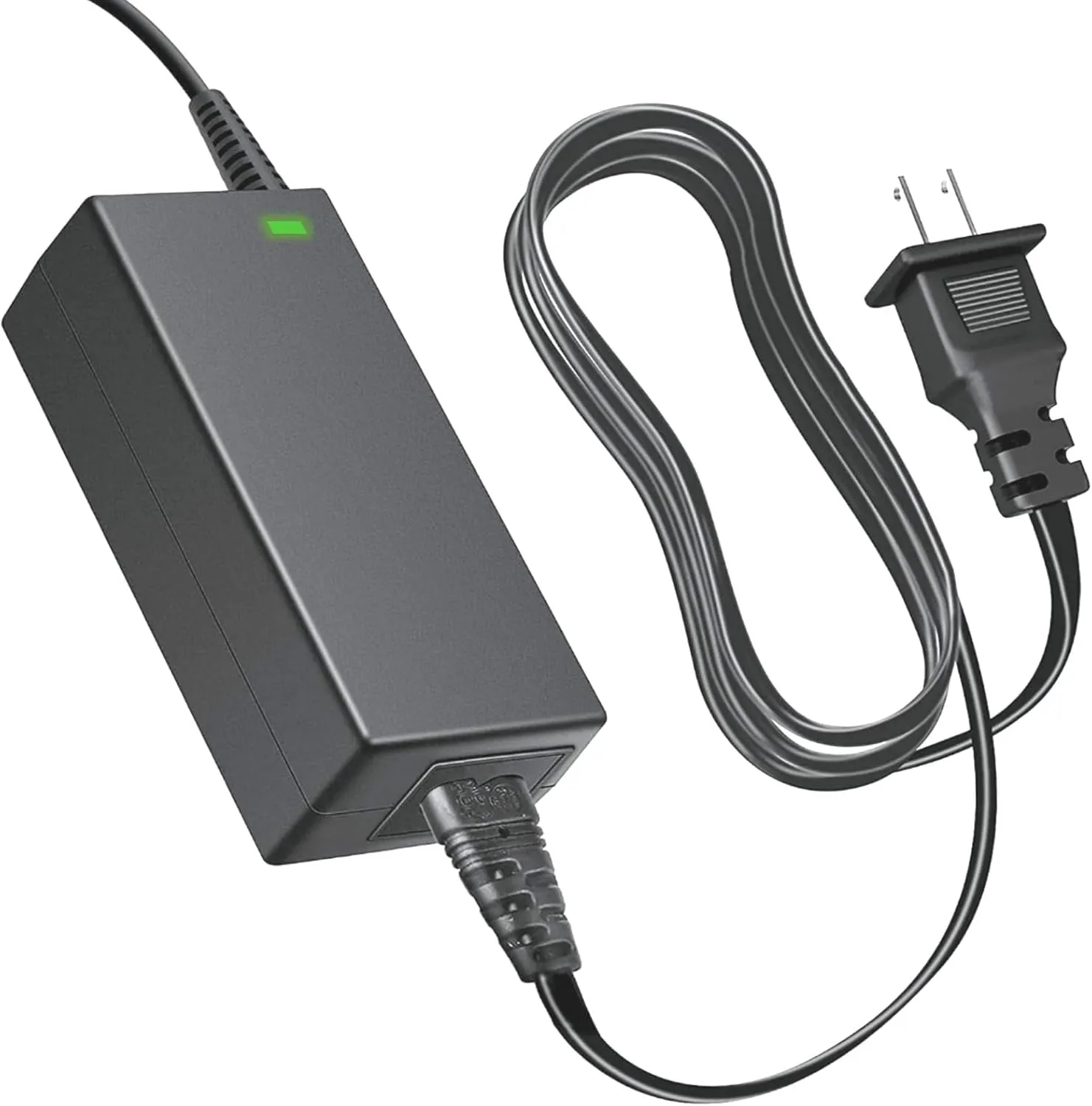 3Prong 42V AC/DC Charger Replacement for SwagTron SwagBoard Pro T1 Elite T380 Outlaw T6 Warrior T580 Lithium Li-ion Battery Pack SPS-T844202000-C8 AOI-08420200DD1 Power Supply Cord, Black