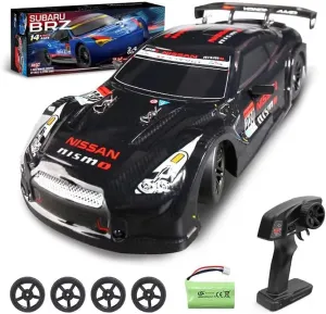 4WD Mini RC Drift Car for Adult, 1: 16 Scale High Speed with Top Speed 30KM/H 2.4G Full Proportional Control Electric RC Racing Sport Car Model for Hobbyists