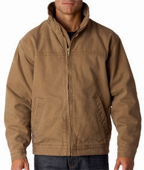 5028 Dri-Duck Adult Maverick Quarry-Washed Canvas Jacket Field Khaki