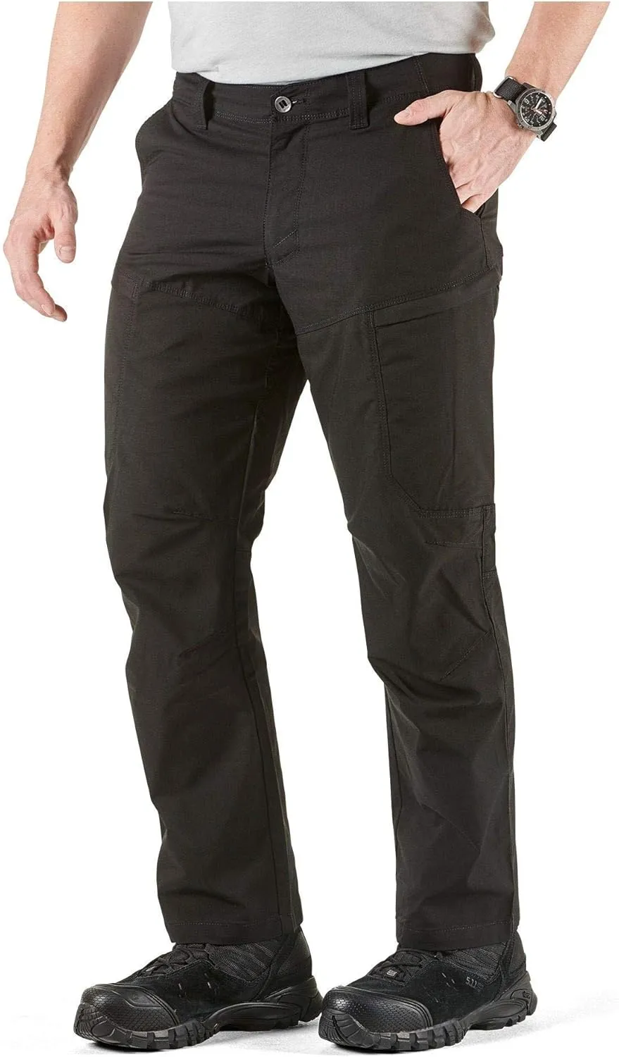 5.11 Tactical Men's Apex Pants, Regular Fit, Gusseted, 10 Pockets, Style 74434