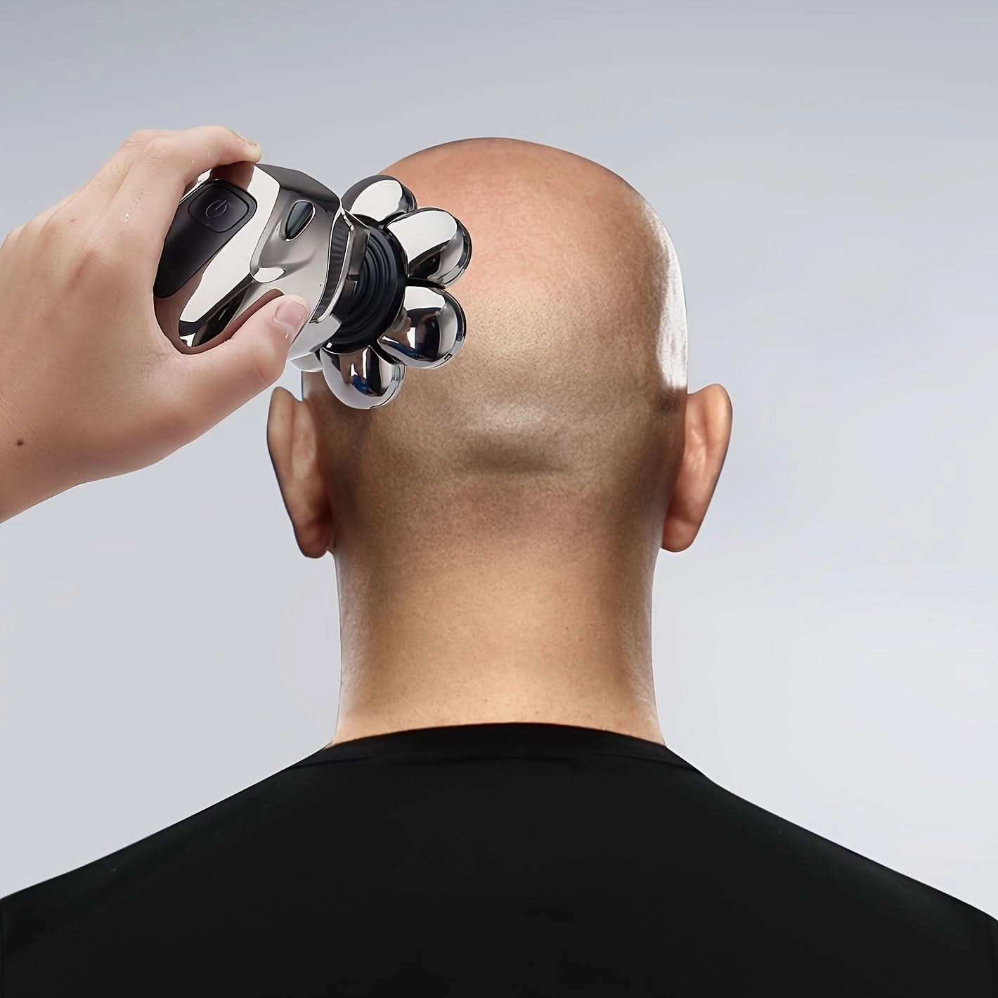 5-in-1 Rechargeable Electric Head Shaver for Men – Wet/Dry Bald Head Grooming Kit