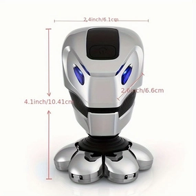 5-in-1 Rechargeable Electric Head Shaver for Men – Wet/Dry Bald Head Grooming Kit