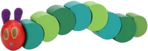 5Packs Kids Wooden Wiggly Caterpillar Toys, Sensory Wood Bead Jointed Toys for Children Baby Boys Girls Unisex