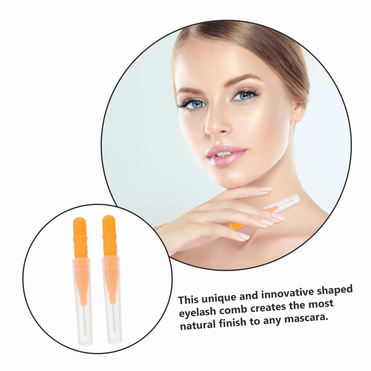 5sets Portable Makeup Tools Mini Brush Set Eyebrow Brush Lip for Travel Interdental for Family 20pcs*5