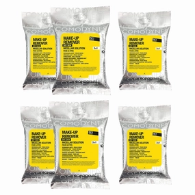 (6 Pack) COMODYNES Makeup Remover Wipes Dry Skin 120 Units - Skin-Friendly Active Ingredients And Natural Extracts With Nourishing Action