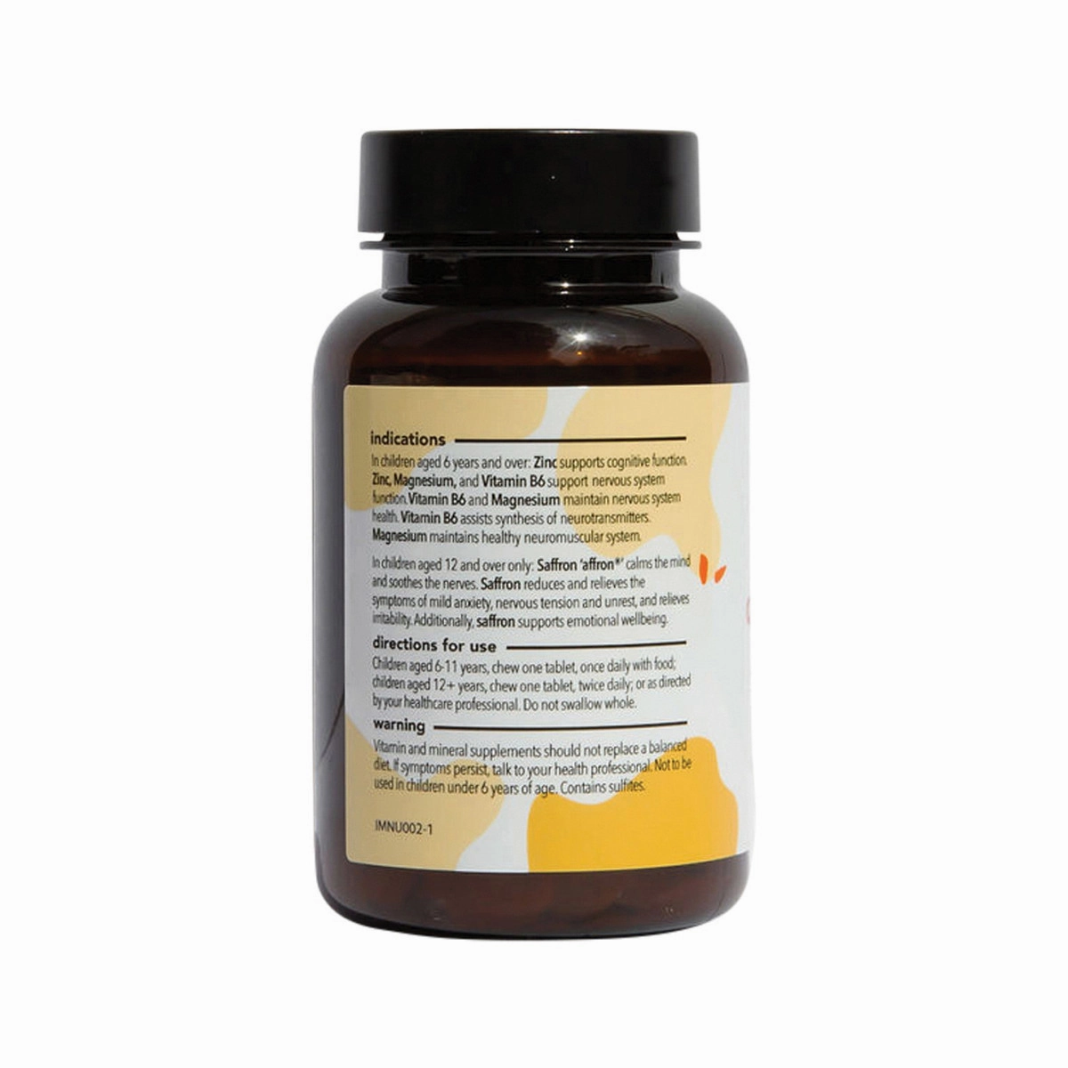 ***MORE STOCK ARRIVING NEXT WEEK***I'M NUTRIENTS Calm Mind Chewable Tablets Natural Watermelon Flavour For Kids 30 or 60Tabs
