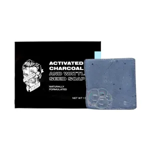 Activated Charcoal Soap Purifying Cleanser for Normal to Oily Skin, 110gm