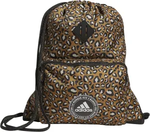 adidas Classic 3S 2 Sackpack, Cheetah Bronze Strata/Black, One Size