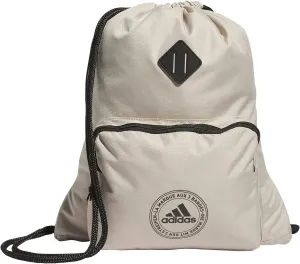 adidas Classic 3S 2.0 Sackpack, Wonder Beige/Black, One Size