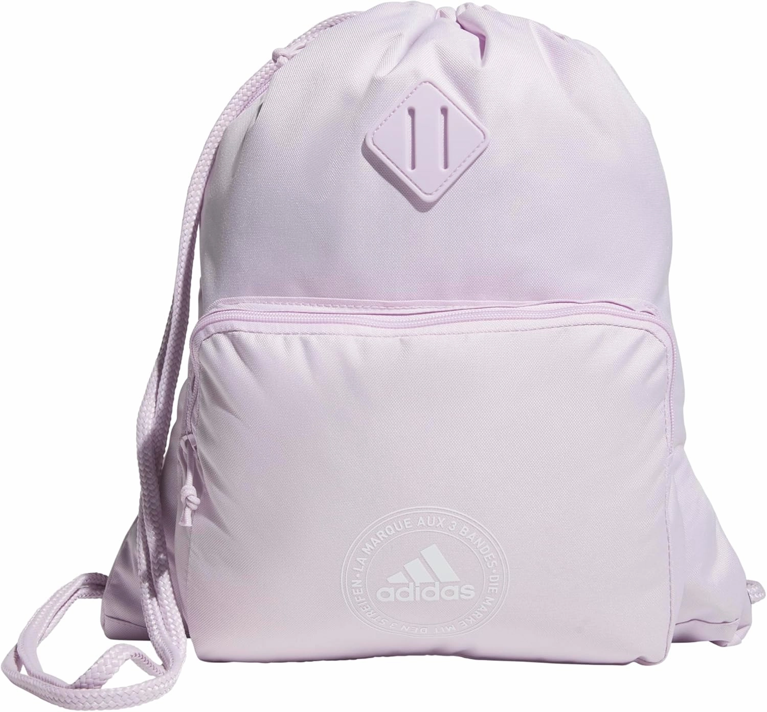 adidas Classic 3S 2.0 Sackpack, Ice Lavender, One Size