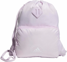 adidas Classic 3S 2.0 Sackpack, Ice Lavender, One Size