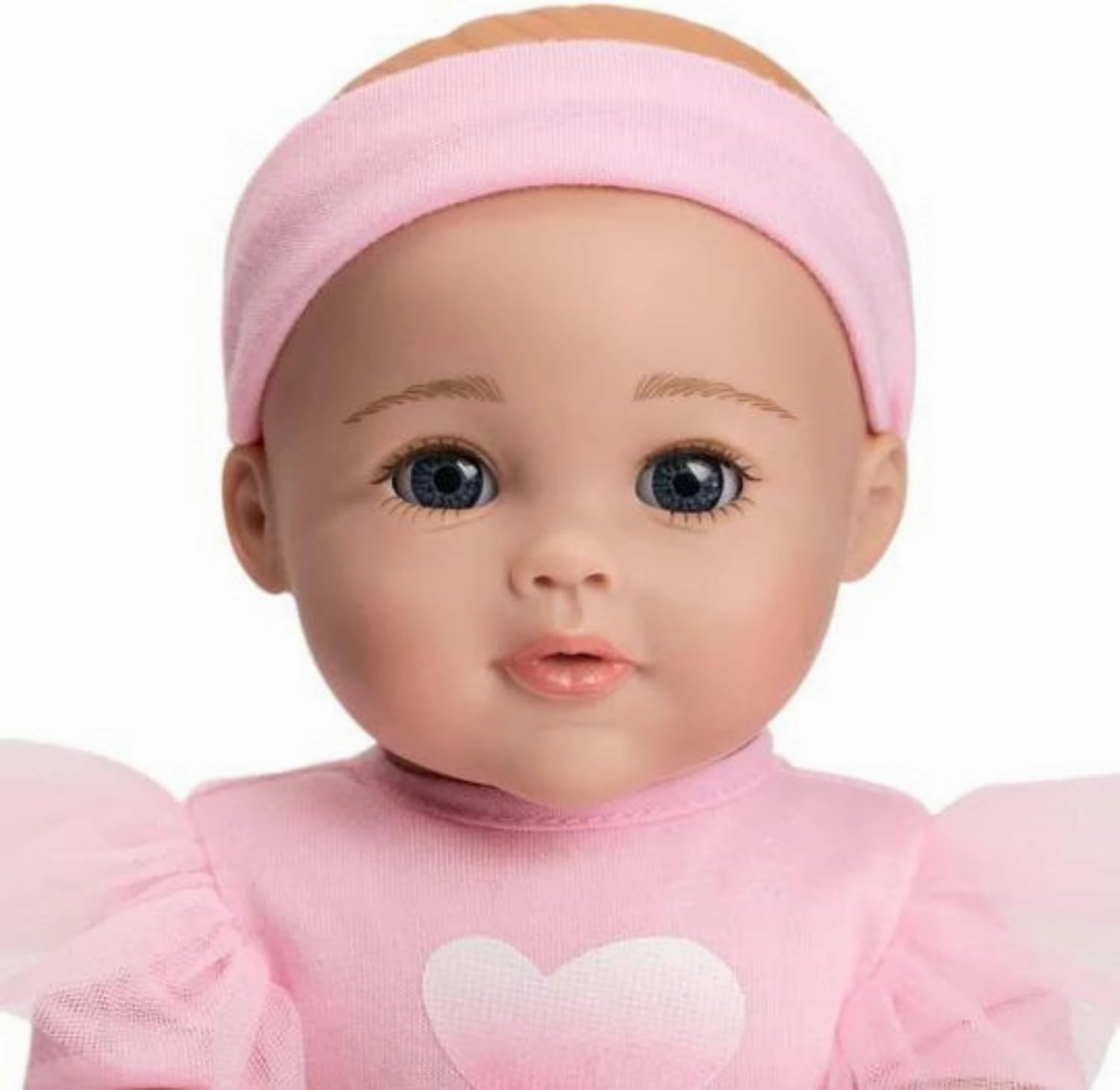 Adora Baby Ballerina Collection, 13 Inch Baby Doll Set with Pink Dress, Headband, Shoes, Soft Vinyl, Powder Scent - Gift for Kids Ages 3 and Up - Aurora