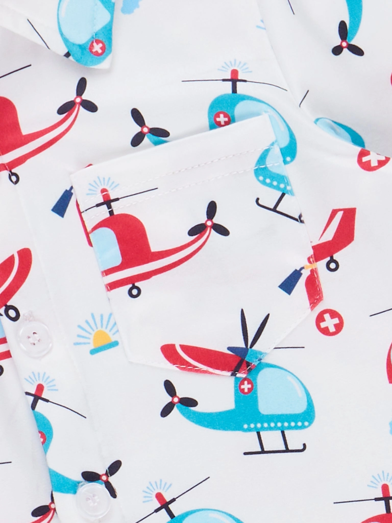 Air Rescue Squad Button Up Shirt
