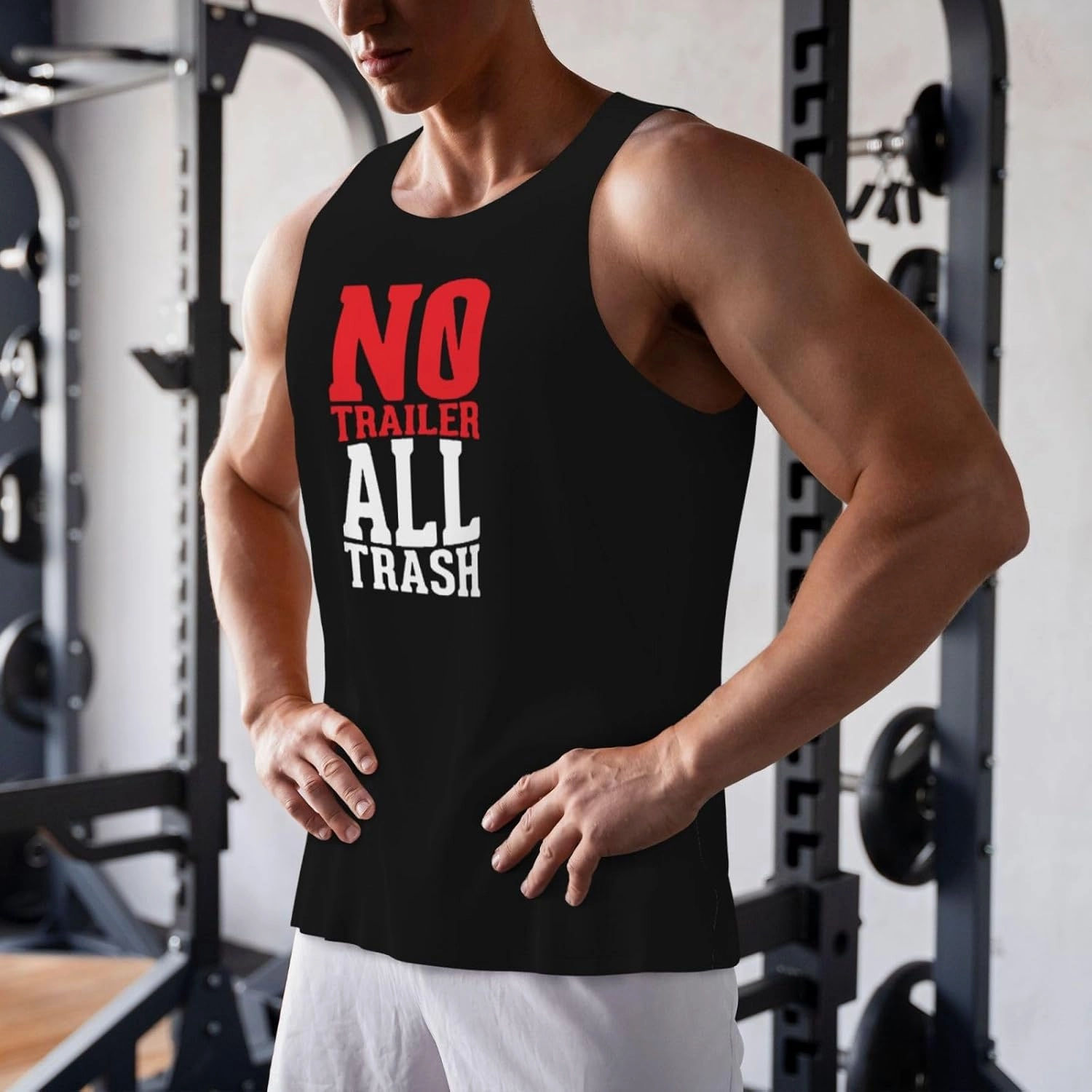 All Trash No Trailer Men'S Tank Top Waistcoat