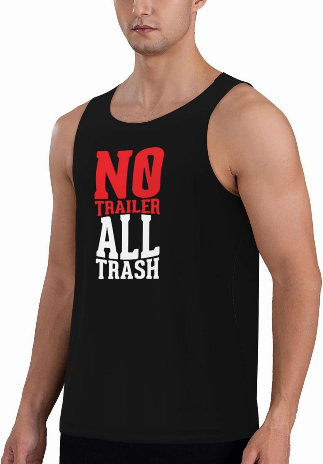 All Trash No Trailer Men'S Tank Top Waistcoat
