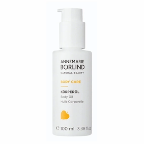 ANNEMARIE BÖRLIND - BODY CARE Body Oil - nourishing, regenerating & smoothing skin care, with organic jojoba oil & argan oil, vegan, 3.38 Fl. Oz.
