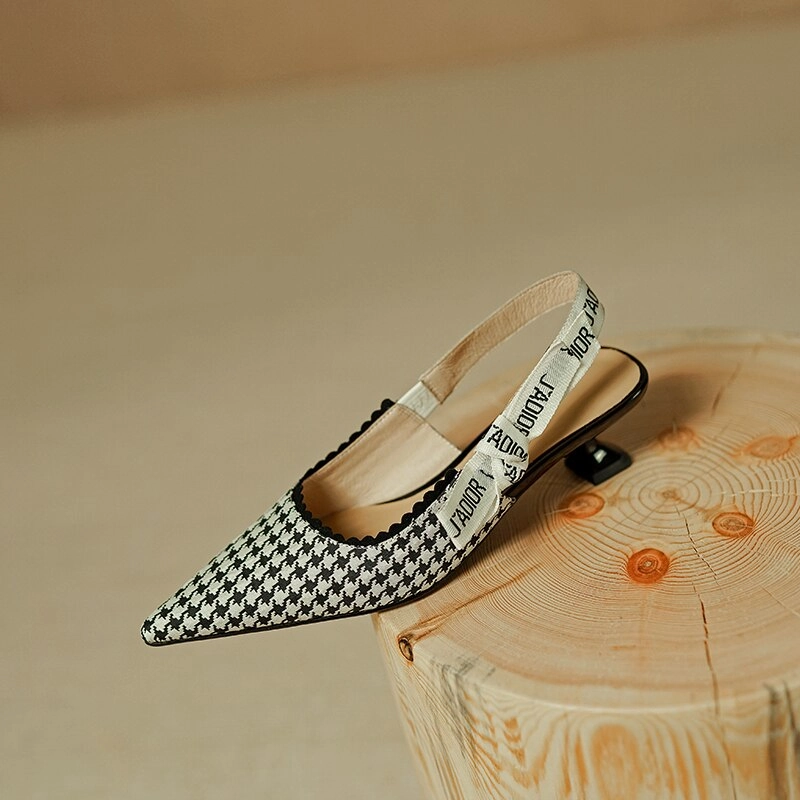 Antmvs  new Women sandals natural leather 22-25cm kid suede/fabric pigskin sheepskin pointed toe women sandals high heel