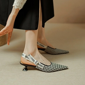 Antmvs  new Women sandals natural leather 22-25cm kid suede/fabric pigskin sheepskin pointed toe women sandals high heel