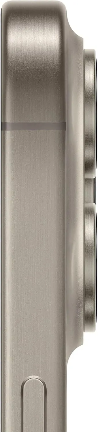 Apple iPhone 15 Pro, 256GB, Natural Titanium - Unlocked (Renewed Premium)