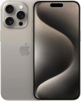Apple iPhone 15 Pro, 128GB, Natural Titanium - AT&T (Renewed Premium)