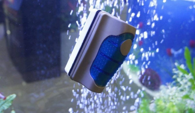 Aquarium Fish Tank Brush Magnetic Glass Cleaner M