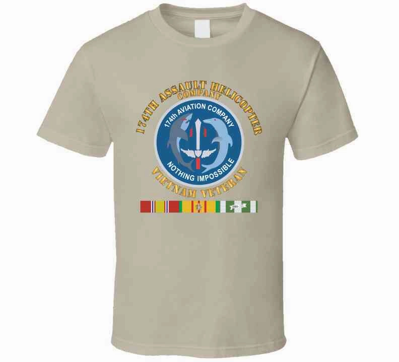 Army - 174th Ahc - Vietnam Vet W Vn Svc T Shirt