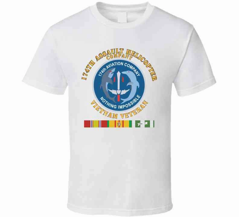 Army - 174th Ahc - Vietnam Vet W Vn Svc T Shirt