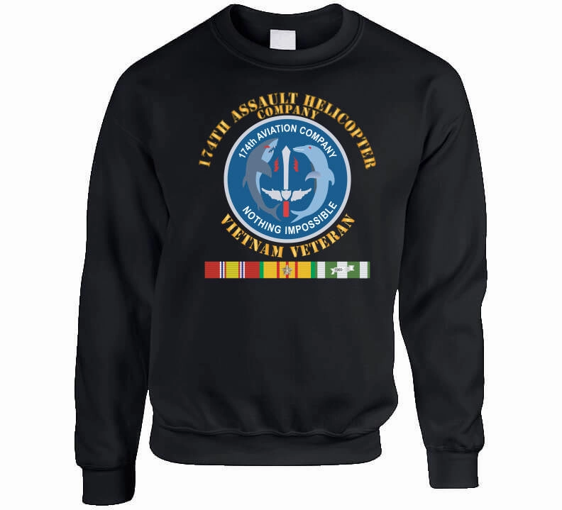 Army - 174th Ahc - Vietnam Vet W Vn Svc T Shirt