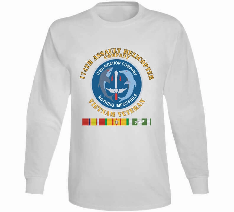 Army - 174th Ahc - Vietnam Vet W Vn Svc T Shirt