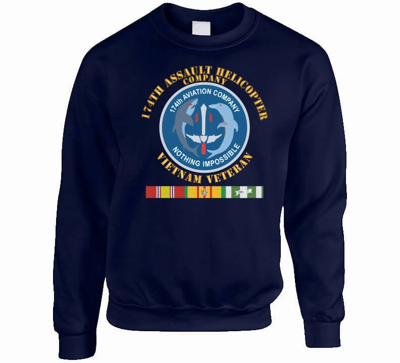 Army - 174th Ahc - Vietnam Vet W Vn Svc T Shirt