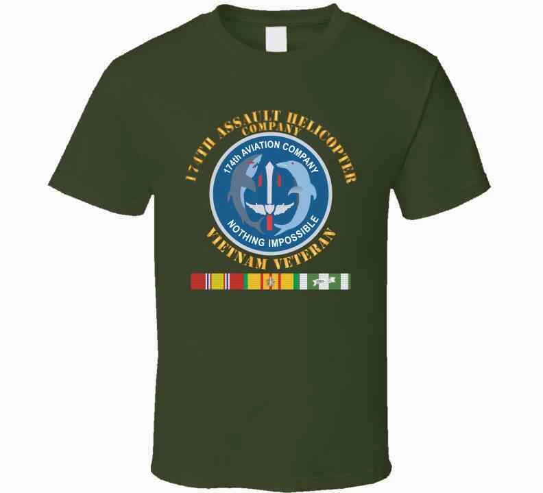Army - 174th Ahc - Vietnam Vet W Vn Svc T Shirt