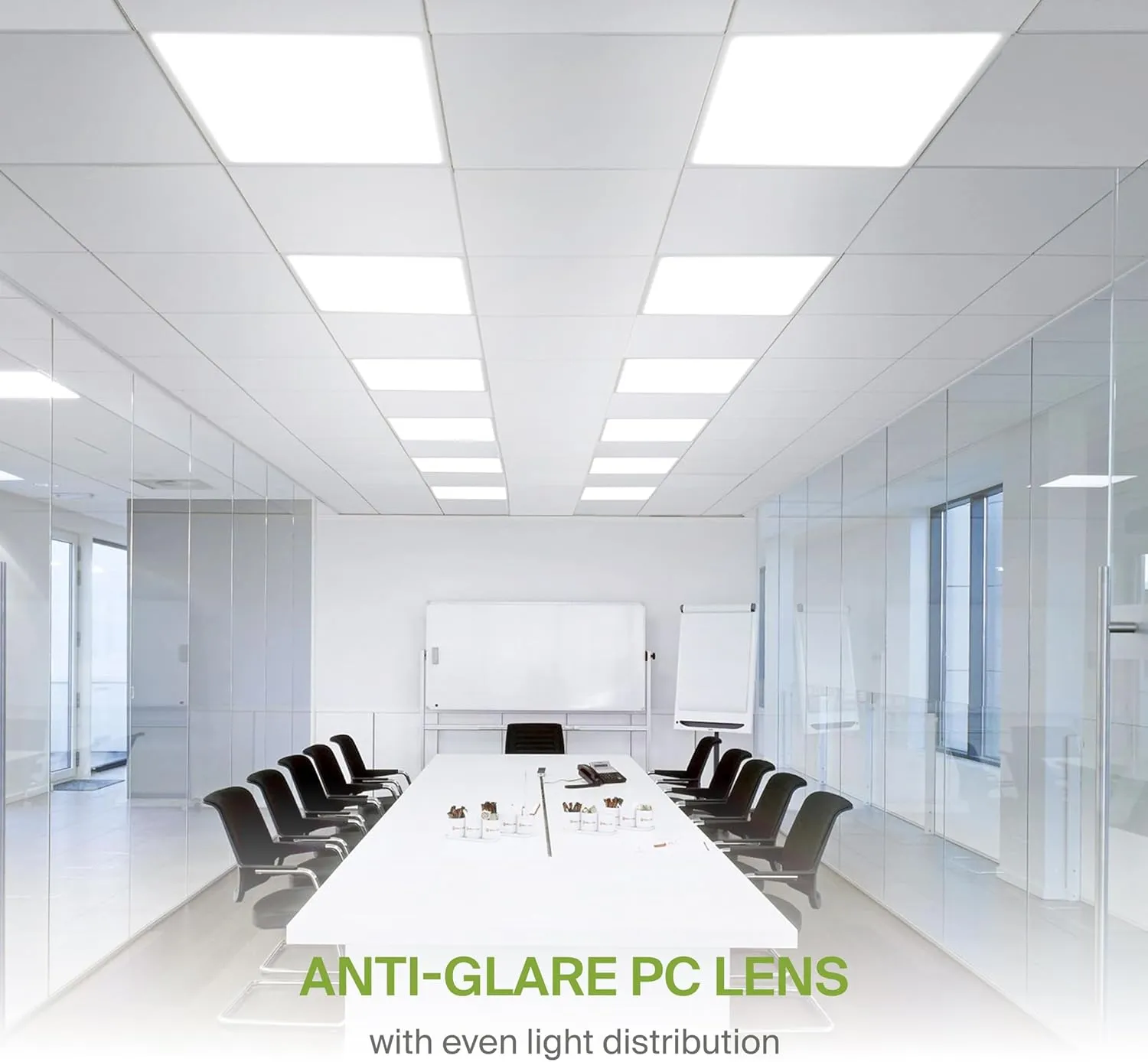 ASD 2x2 LED Flat Panel Light with Motion Sensor - 20/25/30W UL DLC | 3633LM 3500K-5000K 120-277V Dimmable 2x2 LED Light Drop Ceiling | Recessed Lay in Troffer Lights for Office