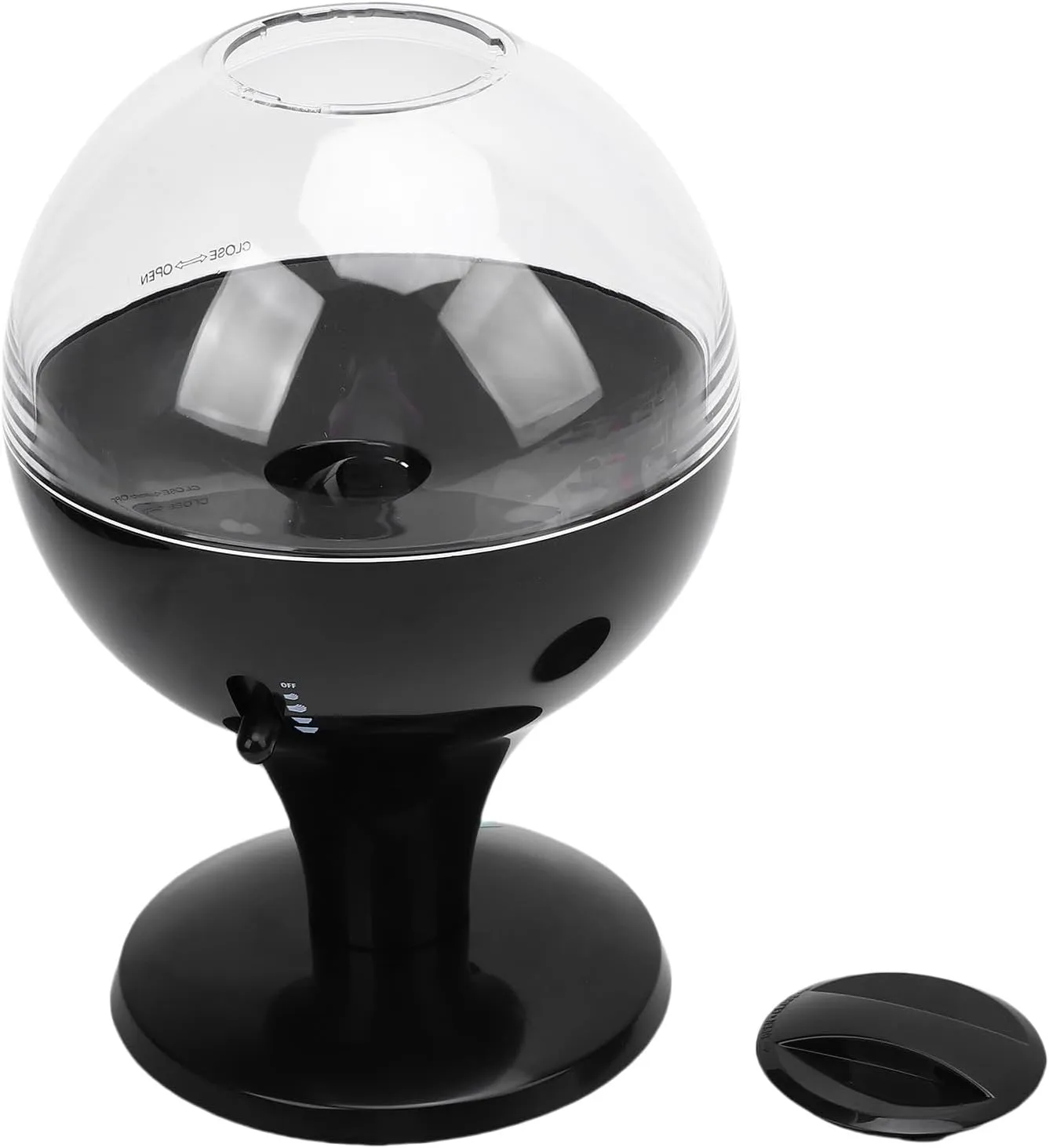 Automatic Candy Dispenser Machine with Infrared Sensor, Battery Powered Desktop Gumball Dispenser for Office, Parties, Kids, Holiday Treats & Gifts