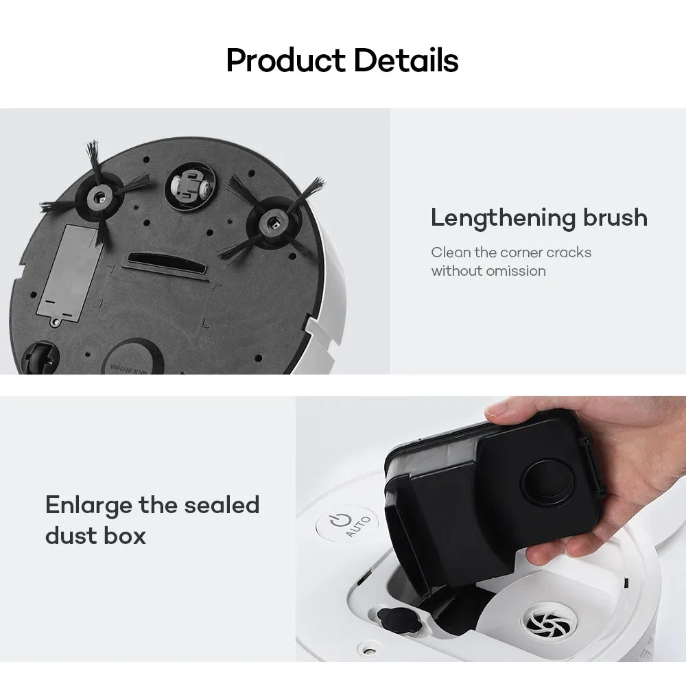 Automatic Rechargeable Robot Vacuum Cleaner