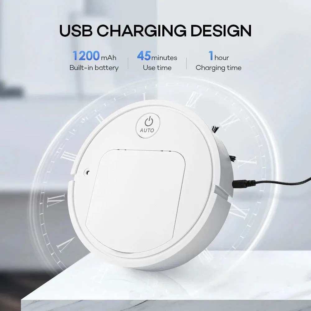 Automatic Rechargeable Robot Vacuum Cleaner