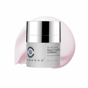 B-SEQNC Multi-Action Cream - Advanced Anti-Aging Face Moisturizer with Bioidentical Molecules - Collagen Boosting & Skin Rejuvenation Formula - 1.7 oz